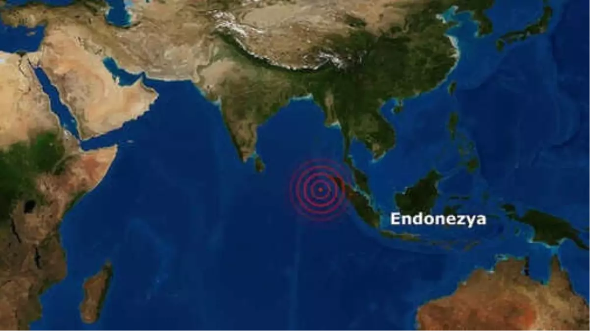 Endonezya\'da 5.7 Şiddetinde Deprem