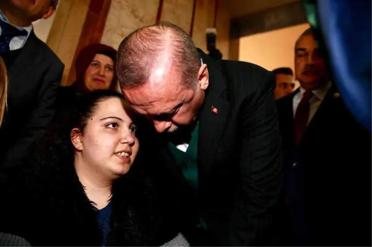 Engelli Rabia, Cumhurbaşkanı Erdoğan ile Görüştü