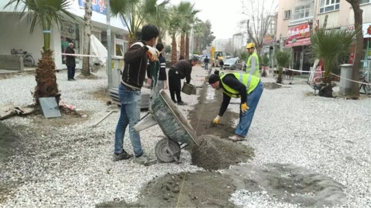 Filistin Caddesinde Düzenleme Çalışmaları