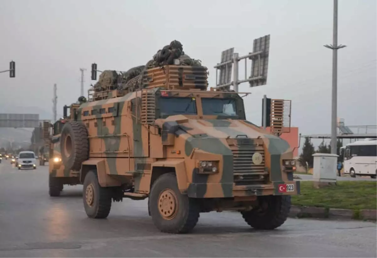 Hatay\'a Giriş Yapan Komandolar Sınır Birliklerine Ulaştı