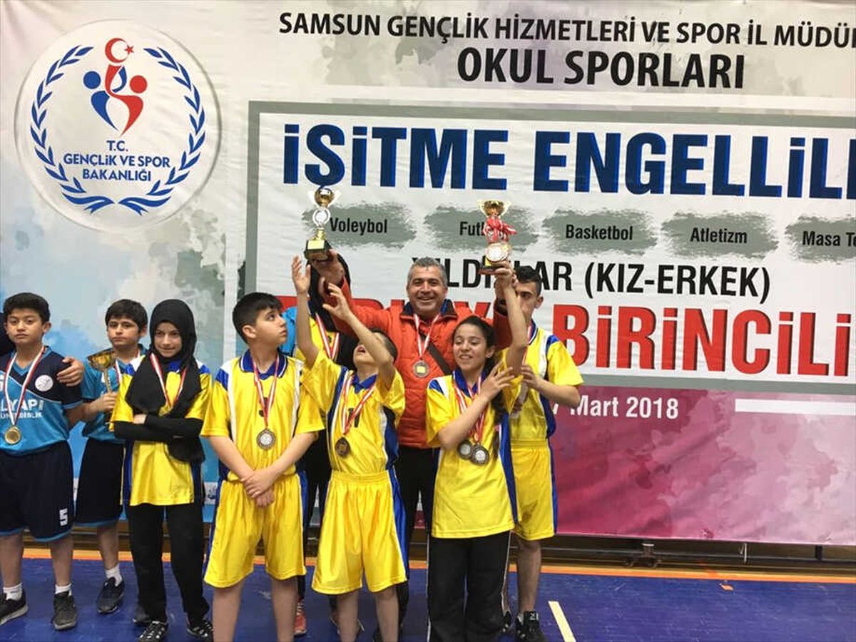 İşitme Engelli Sporculardan Başarı