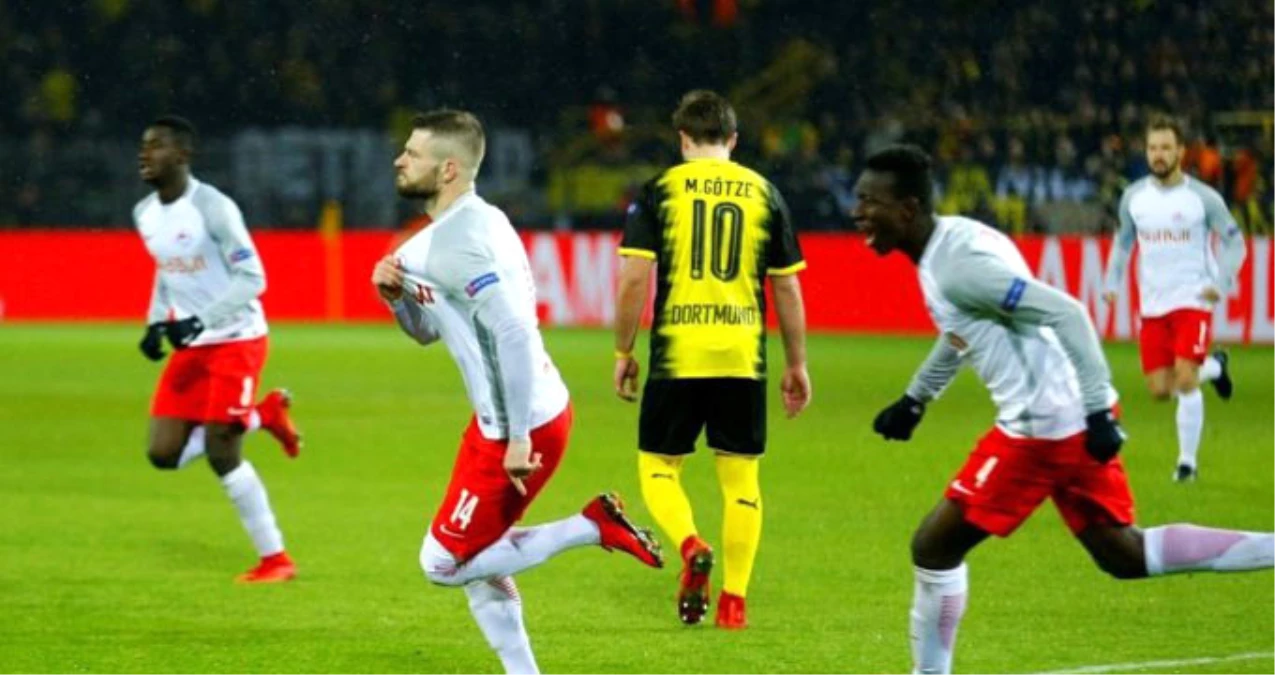 Ömer Toprak\'ın Forma Giydiği Borussia Dortmund, Evinde Salzburg\'a 2-1 Yenildi