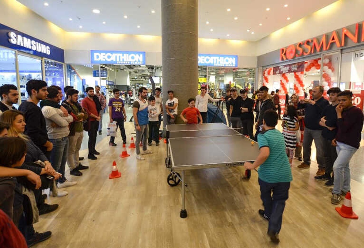Optimum Ziyaretçilerini Sporla Buluşturuyor