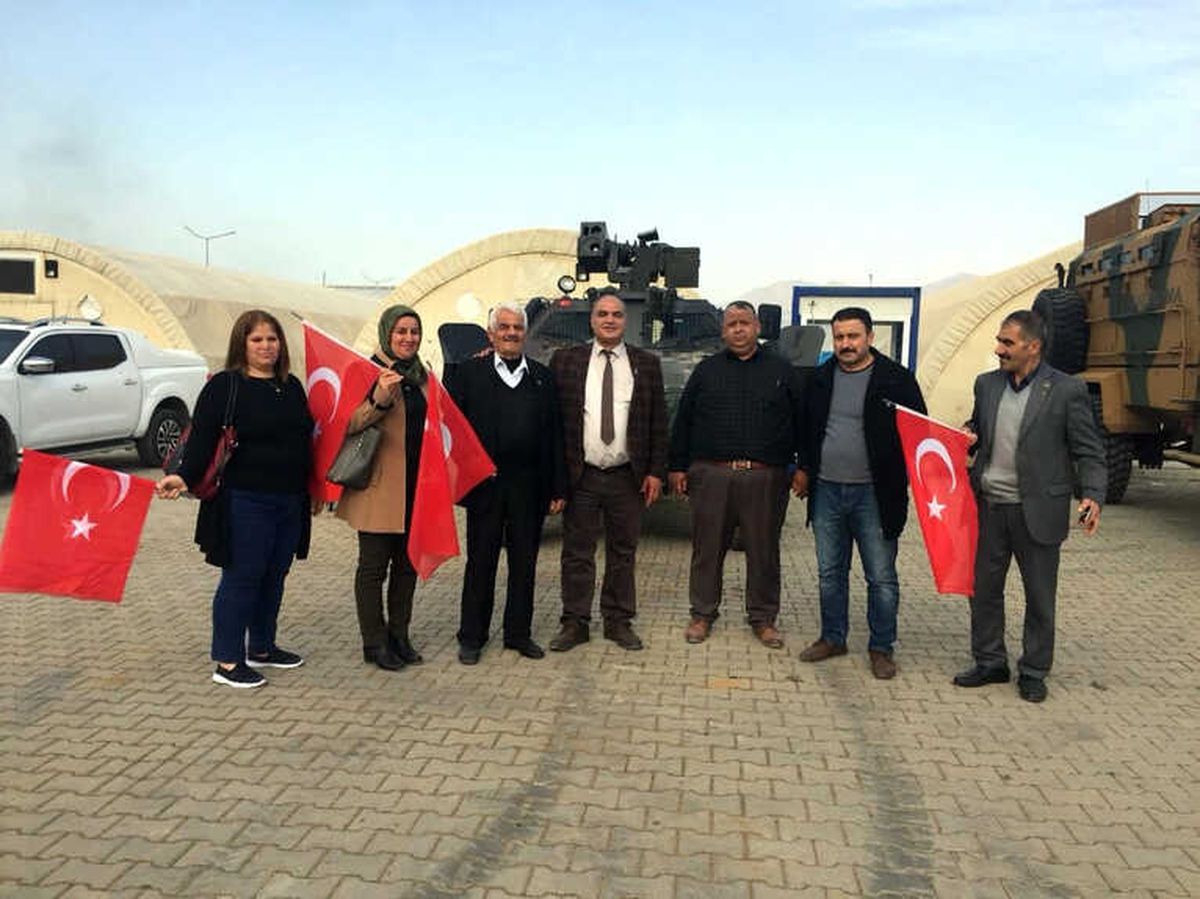 Şehit Yakınları ve Gazilerden Afrin\'deki Askerlere Destek