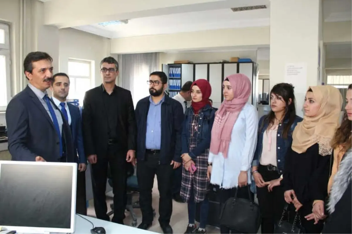 Şırnak Üniversitesi Öğrencileri Defterdarlığı Gezdi