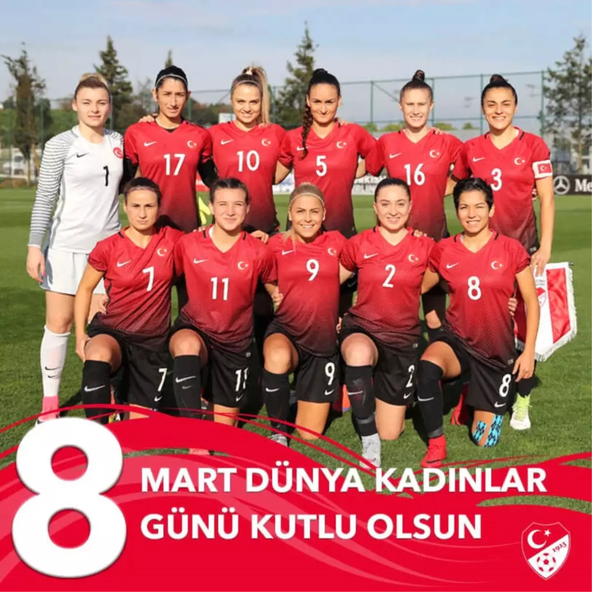 Türkiye Futbol Federasyonu \'Kadınlar Günü\'nü Unutmadı