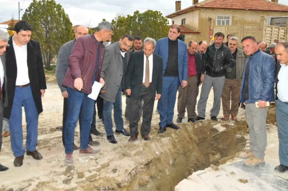 Başkan Akkaya, Ortaköy Mahallesinde İncelemelerde Bulundu