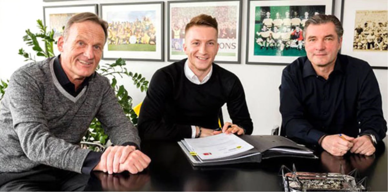 Borussia Dortmund, Reus\'un Sözleşmesini Uzattı