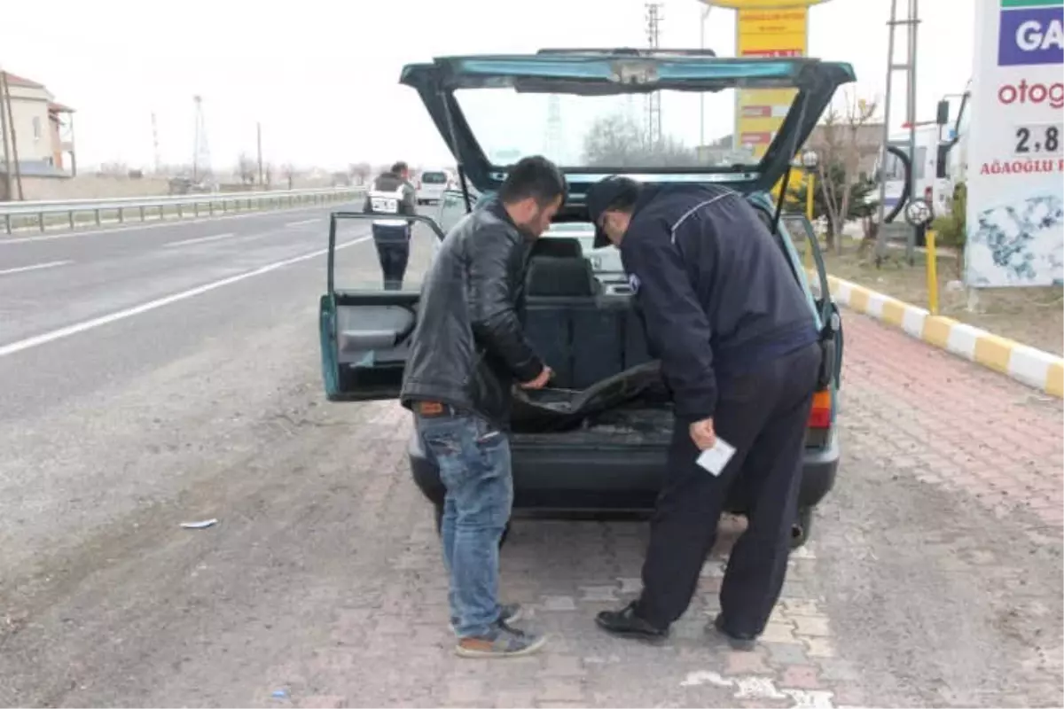 Derinkuyu\'da Polis Ekipleri Şok Uygulama Yaptı