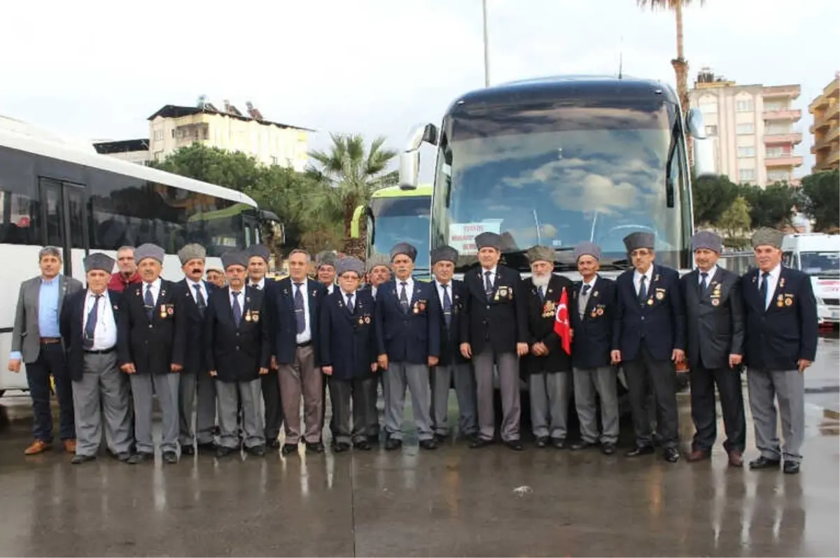 Nazilli\'deki Muharip Gaziler Mehmetçiğe Destek İçin Hatay\'a Gitti