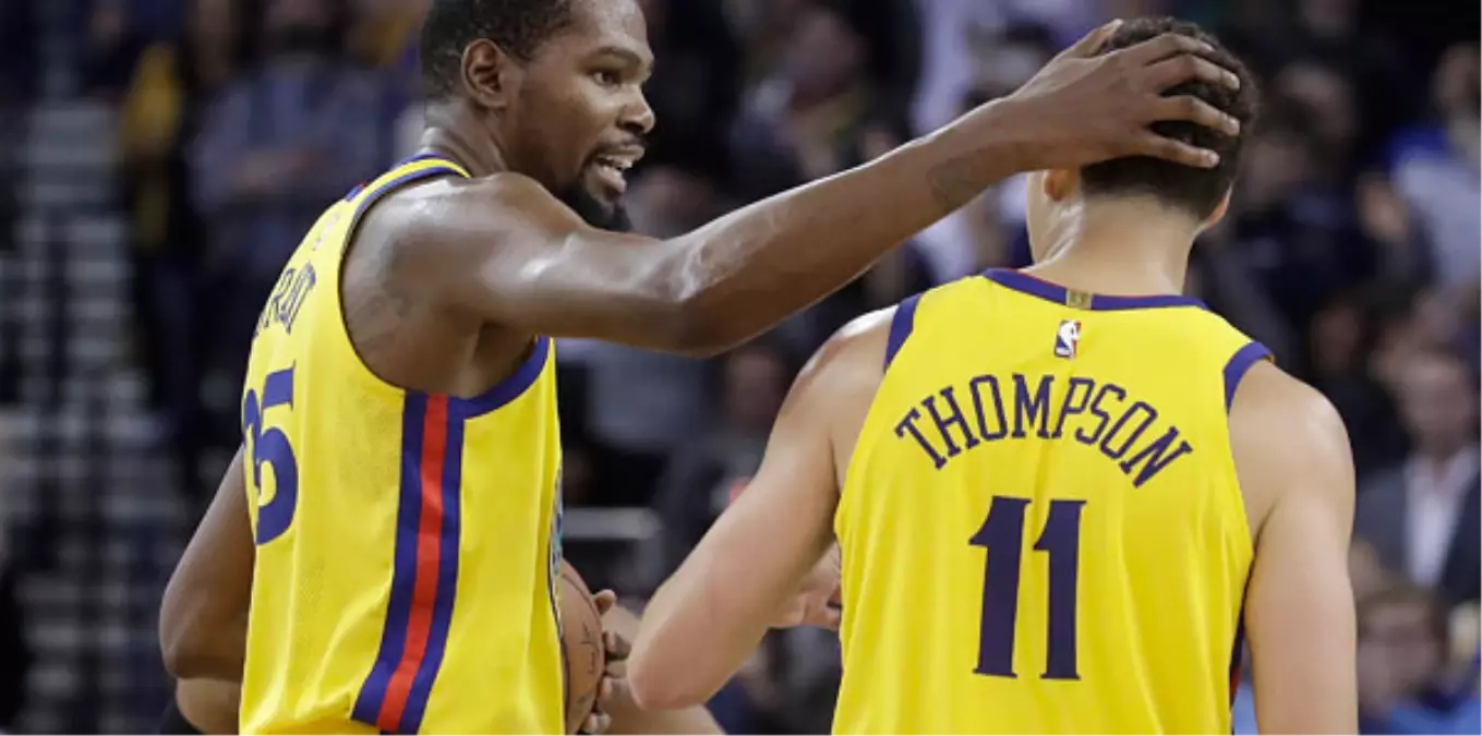 Warriors, Durant ile Kazandı