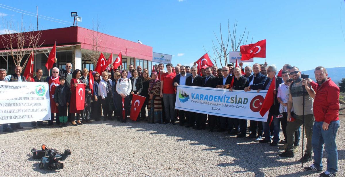 KARADENİZSİAD Mehmetçiğe Destek İçin Sınırda
