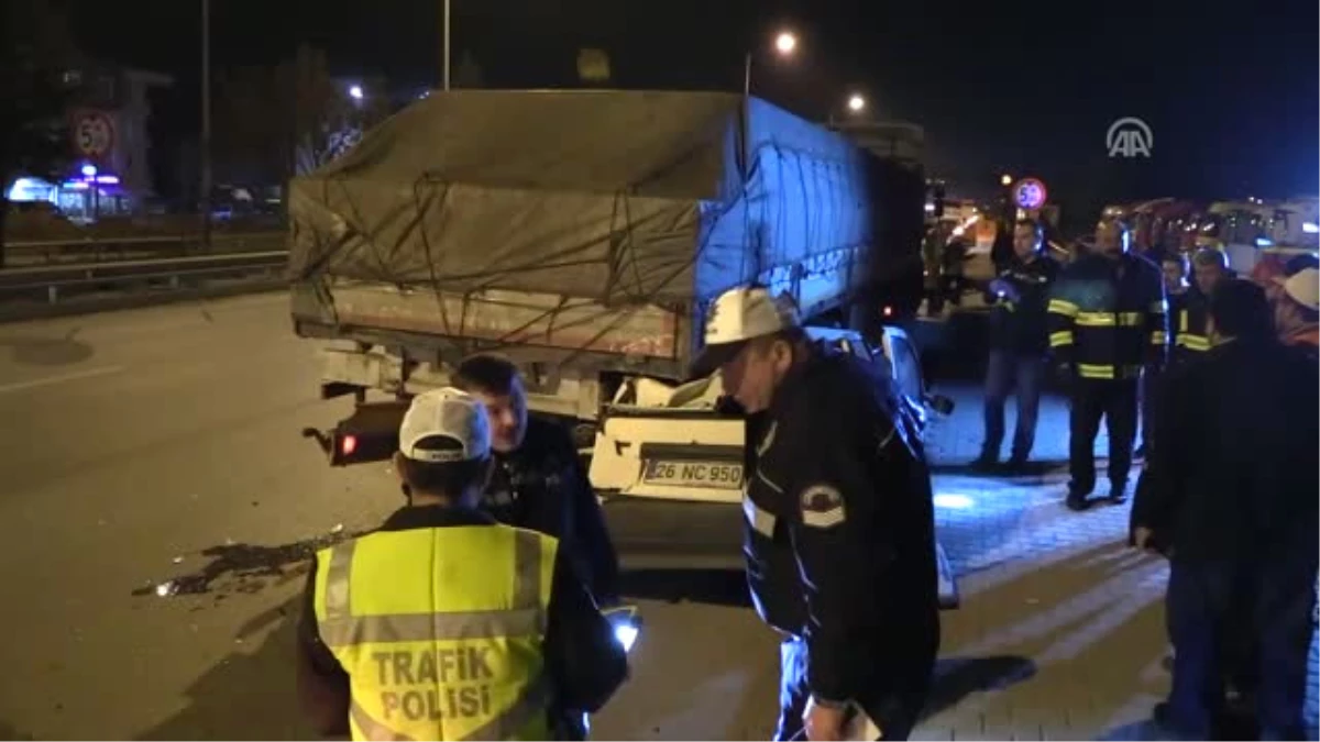 Trafik Kazası: 1 Ölü - Eskişehir
