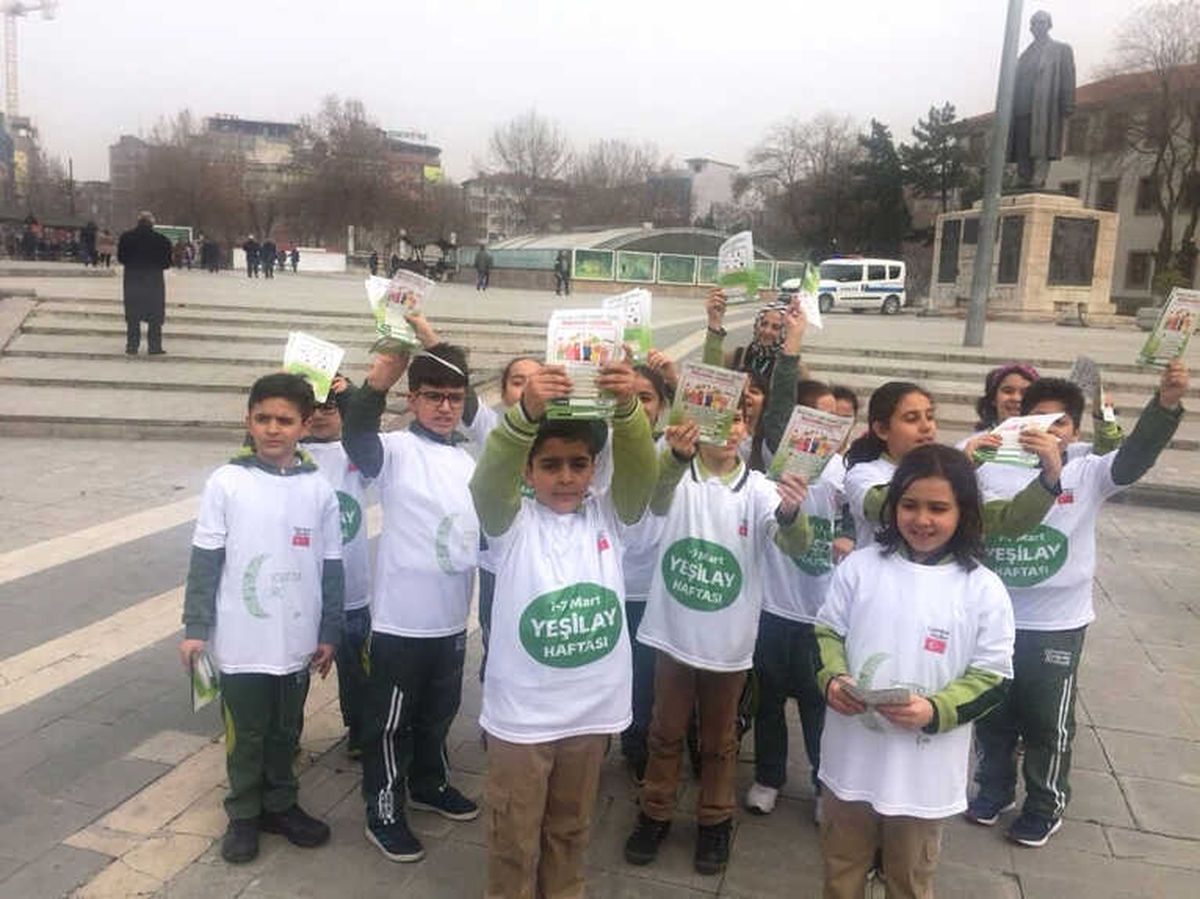 Yeşilay Haftasında Anlamlı Kutlama