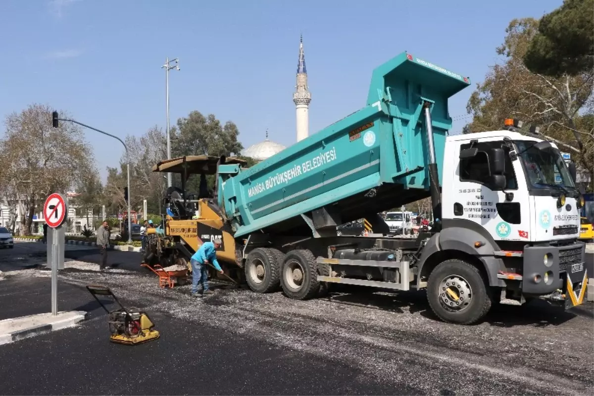 Akıllı Kavşak Asfaltlanıyor