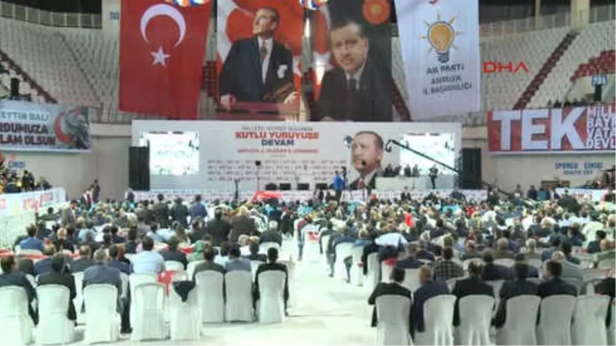 Antalya Cumhurbaşkanı Erdoğan AK Parti Kongresi\'nde Konuştu