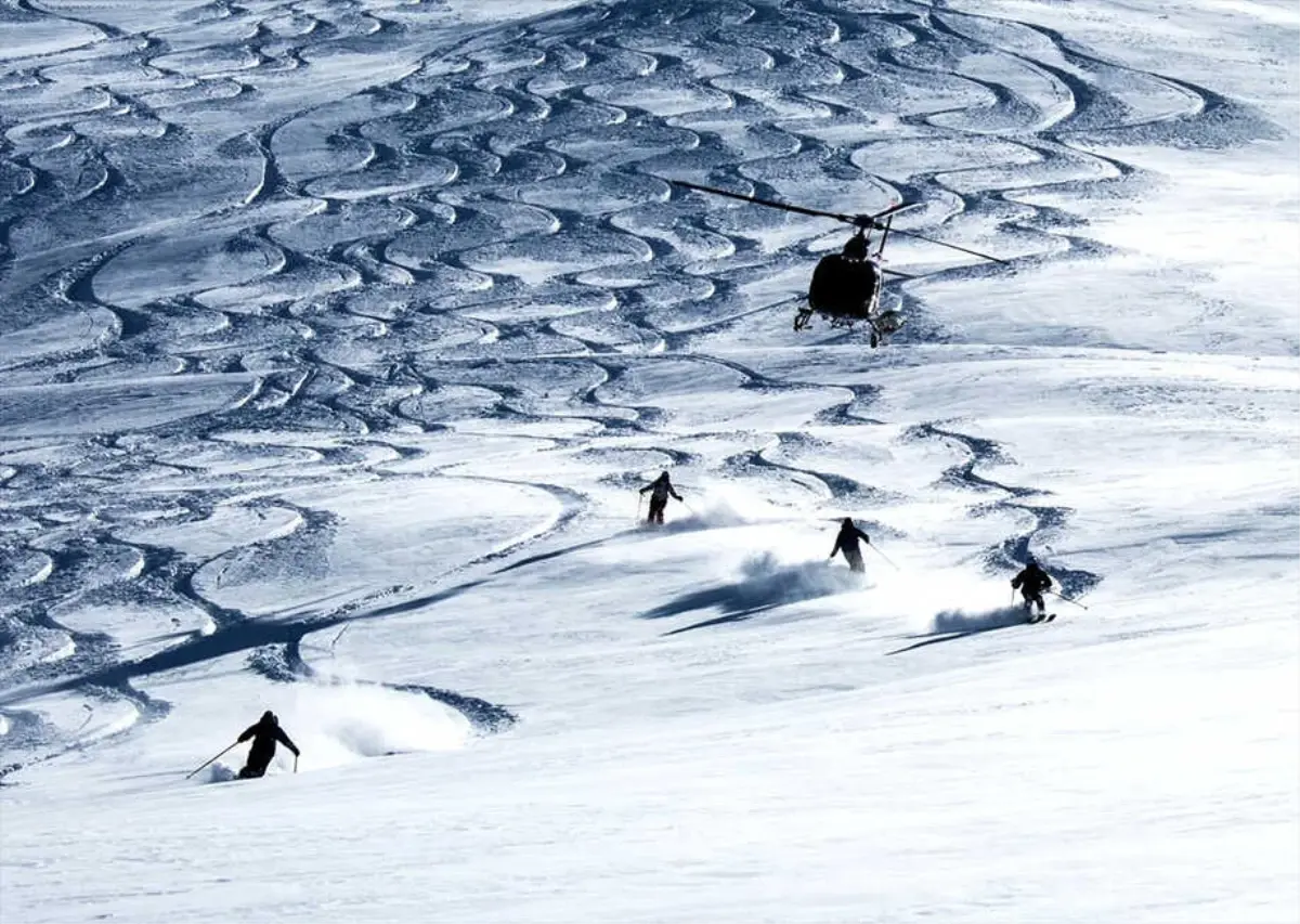 Avrupalı Heliski Tutkunları Kaçkarlar\'dan Memnun Kaldı