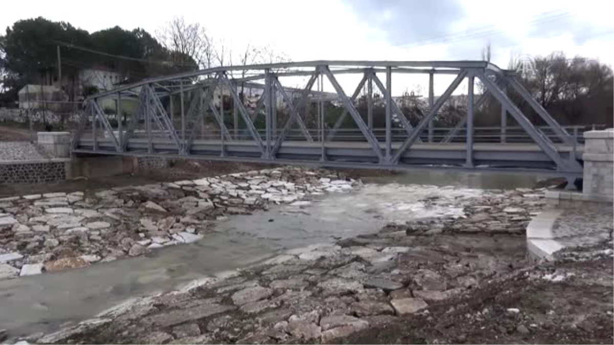 Kamyonun Yıktığı 99 Yıllık Köprü Restore Edildi