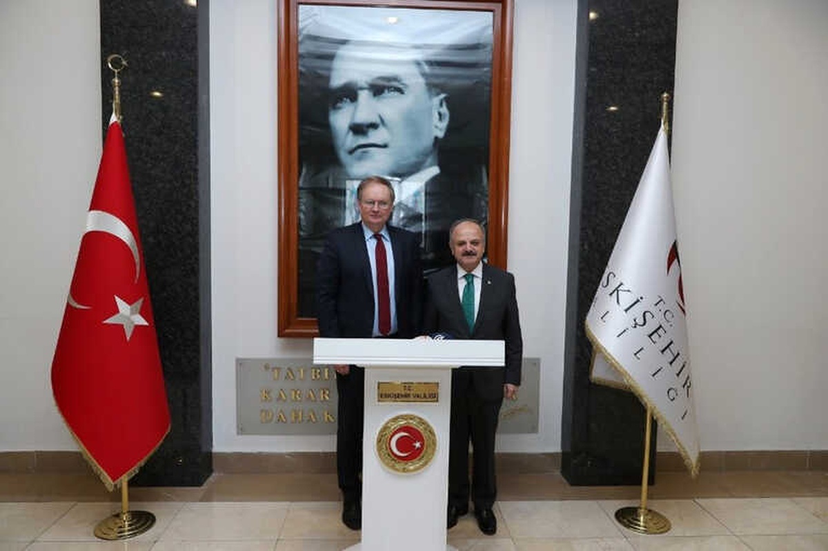 AB Büyükelçisi Christian Berger Eskişehir\'de