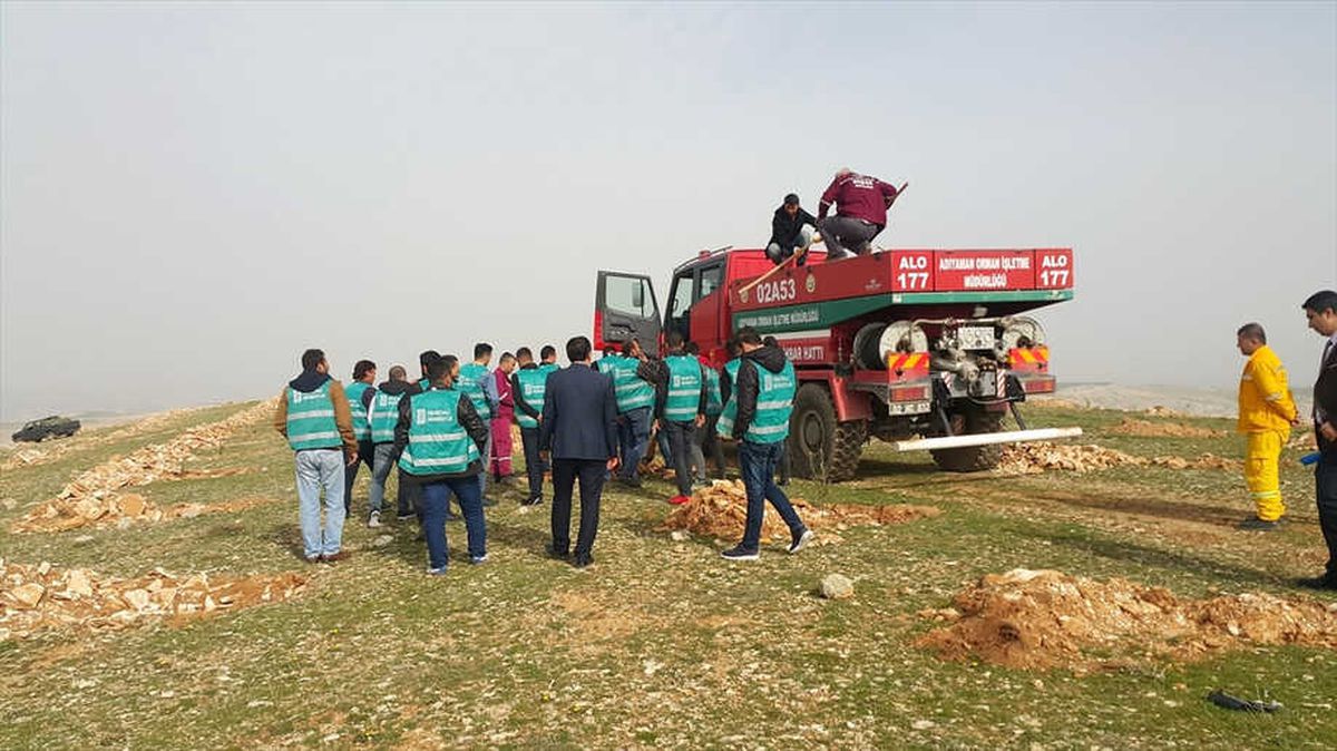 Adıyaman\'da Denetimli Serbestlik Hükümlüleri Fidanı Dikti