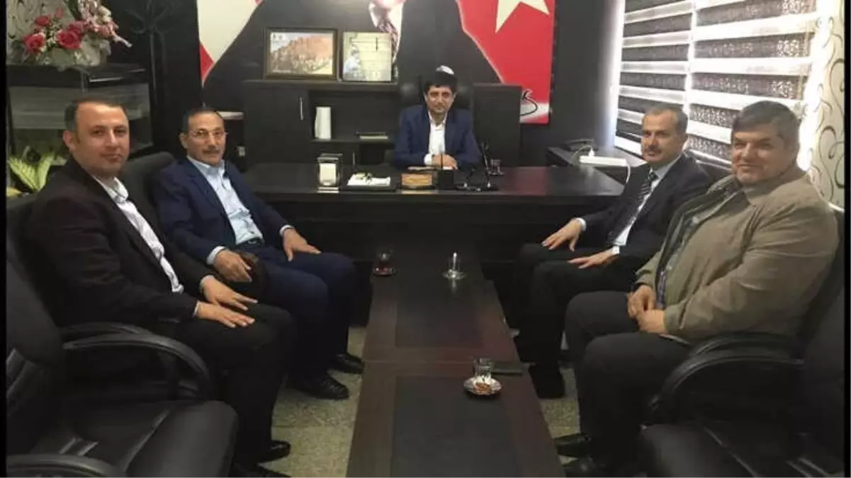 AK Parti Adıyaman Yönetimi Aslan ile Bir Araya Geldi