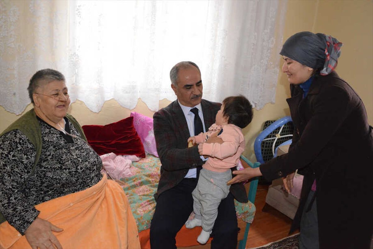 Başkan Aydın\'dan Uzunkaya Ailesine Yardım