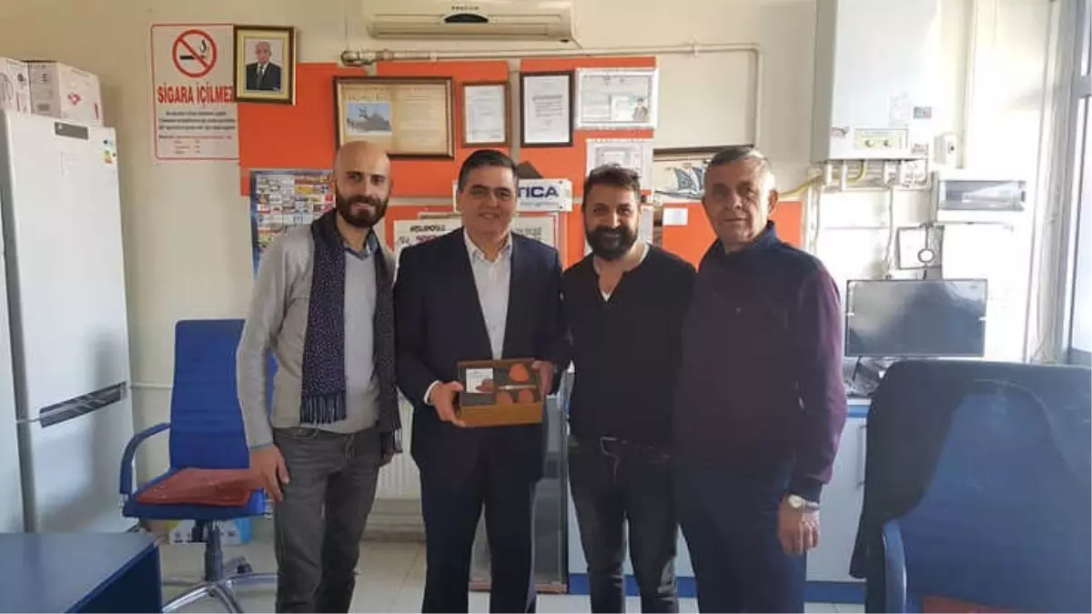 Başkan Yalçın\'dan Çömlek Ustası Yalçın\'a Ziyaret