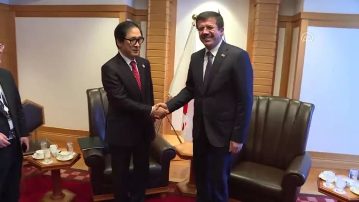 Ekonomi Bakanı Zeybekci, Jetro Başkanı Ishige\'yle Görüştü