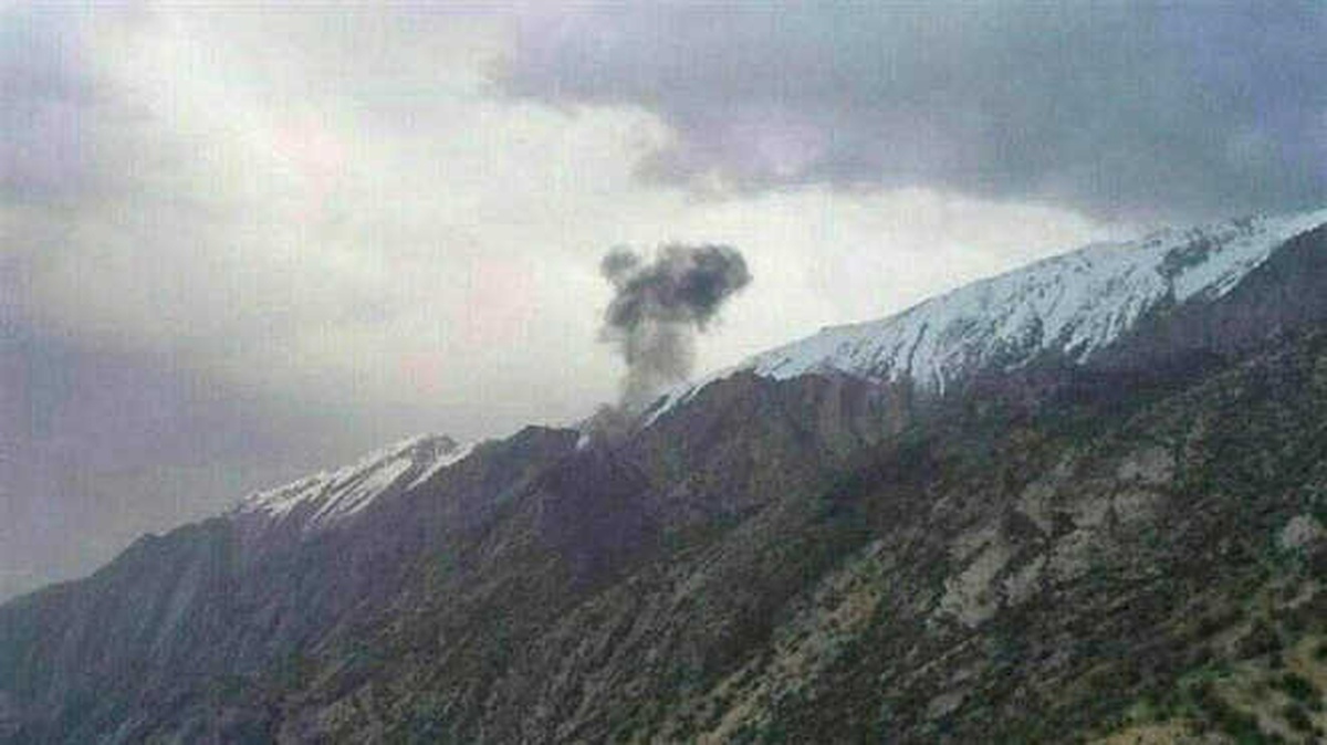 Helikopter Düşen Türk Uçağının Bulunduğu Alana İnemedi