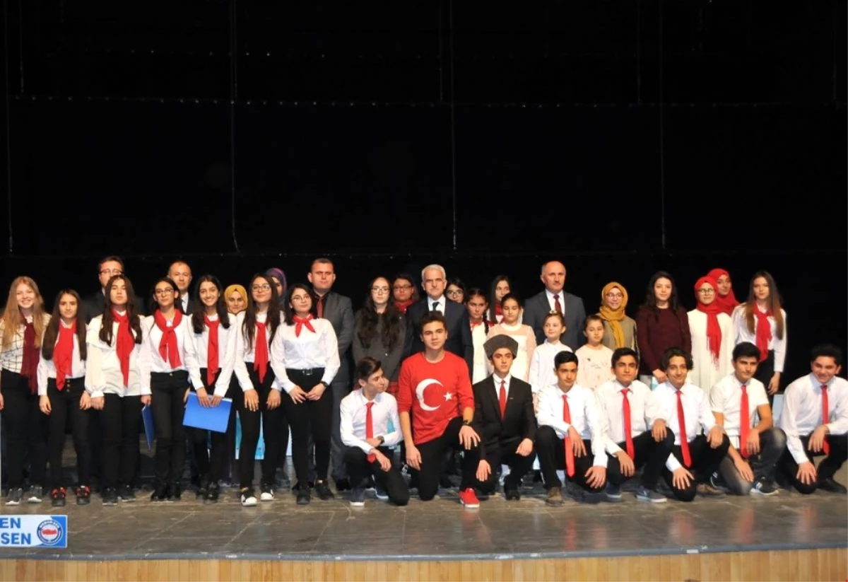 Karaman\'da İstiklal Marşı\'nın Kabulünün 97. Yıldönümü Kutlandı