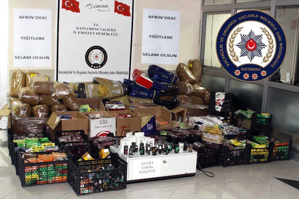 Kastamonu\'da 70 Bin Liralık Tütün Operasyonu