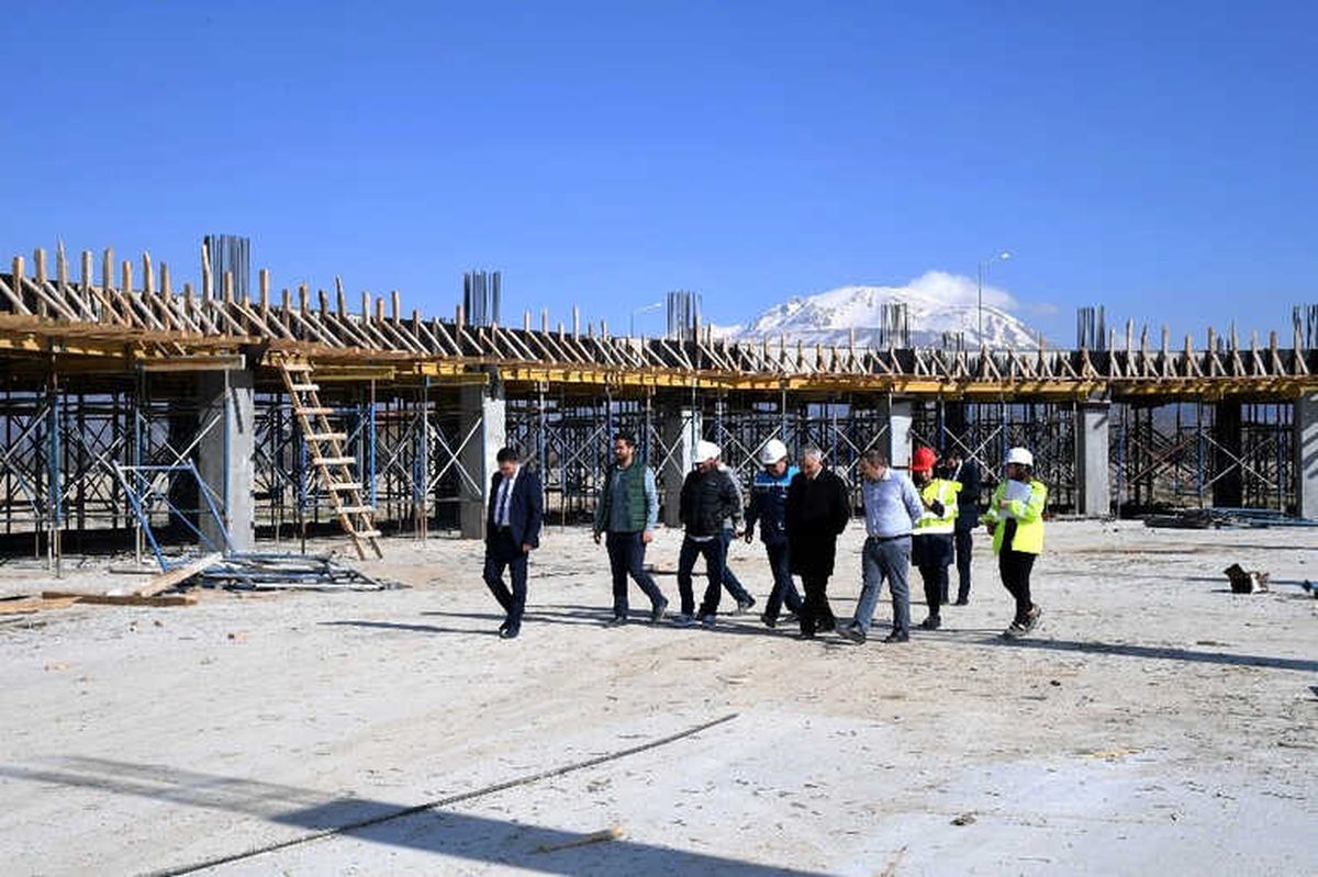 Başkan Günaydın, Terminal İnşaatını İnceledi