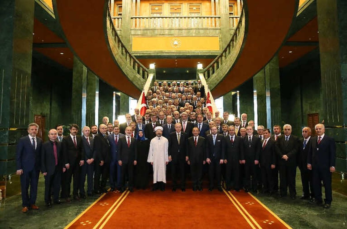Cumhurbaşkanı Erdoğan Müftüleri Kabul Etti