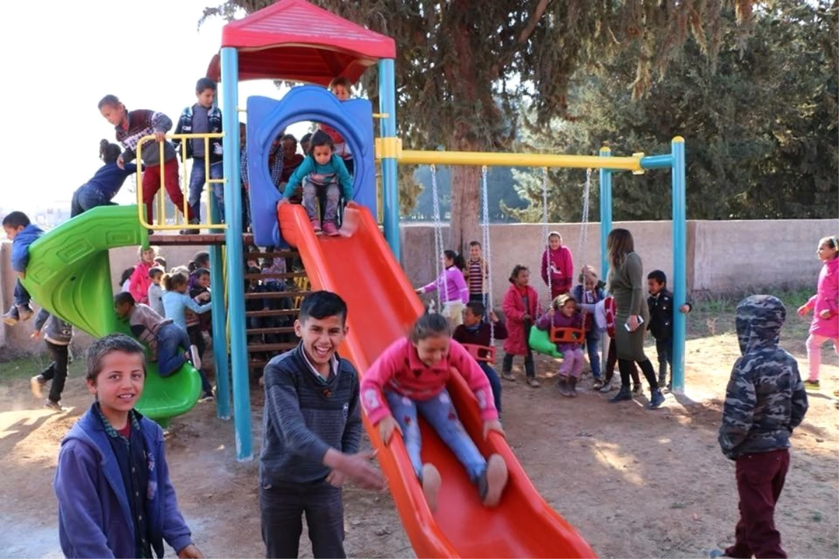 Harran\'da Öğrenciler İçin Oyun Parkı Yapıldı