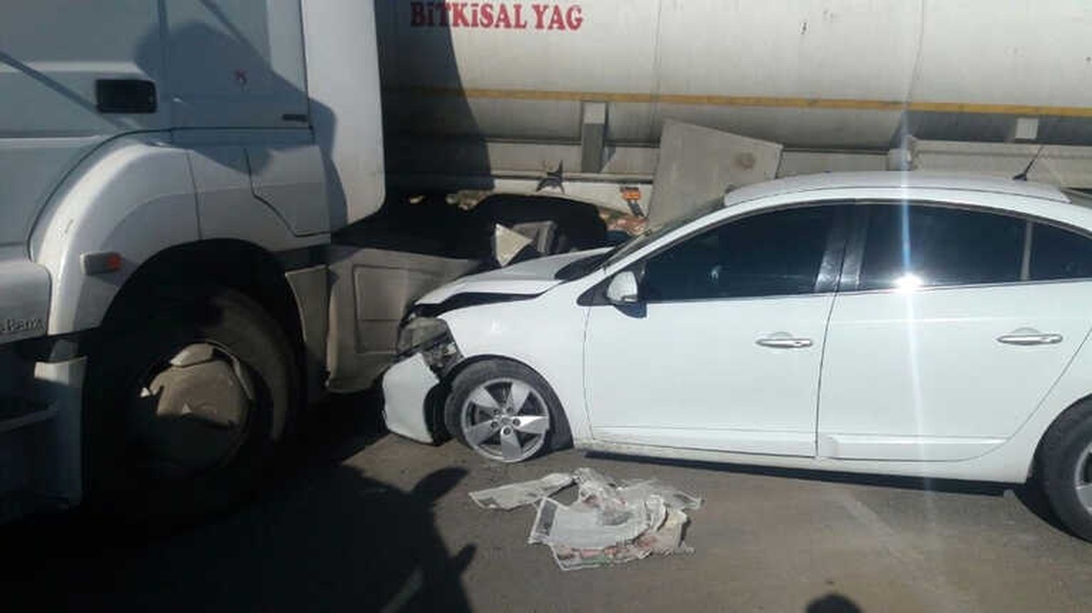 Kaza Sonrası Çıkan Kavgada Yaralı Sürücü Darp Edildi