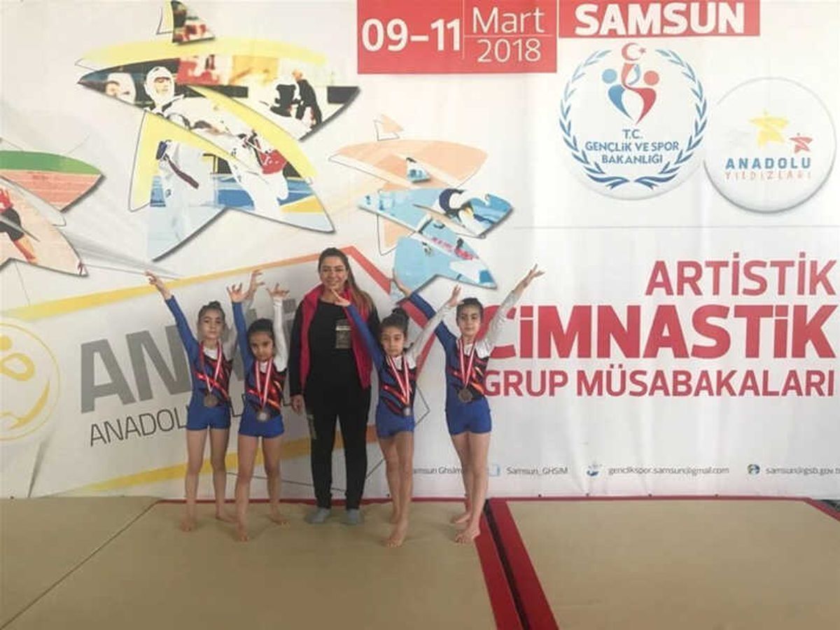Malatya Takımları Jimnastikte Derece Elde Ettiler