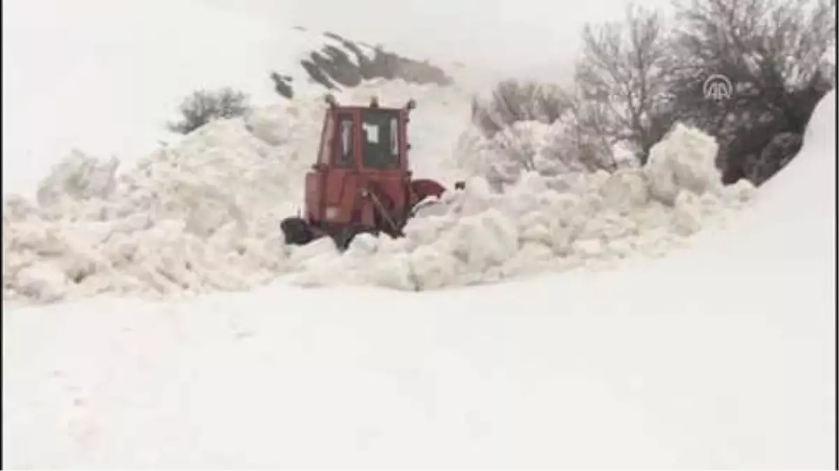 Nemrut Dağı\'nda Karla Mücadele