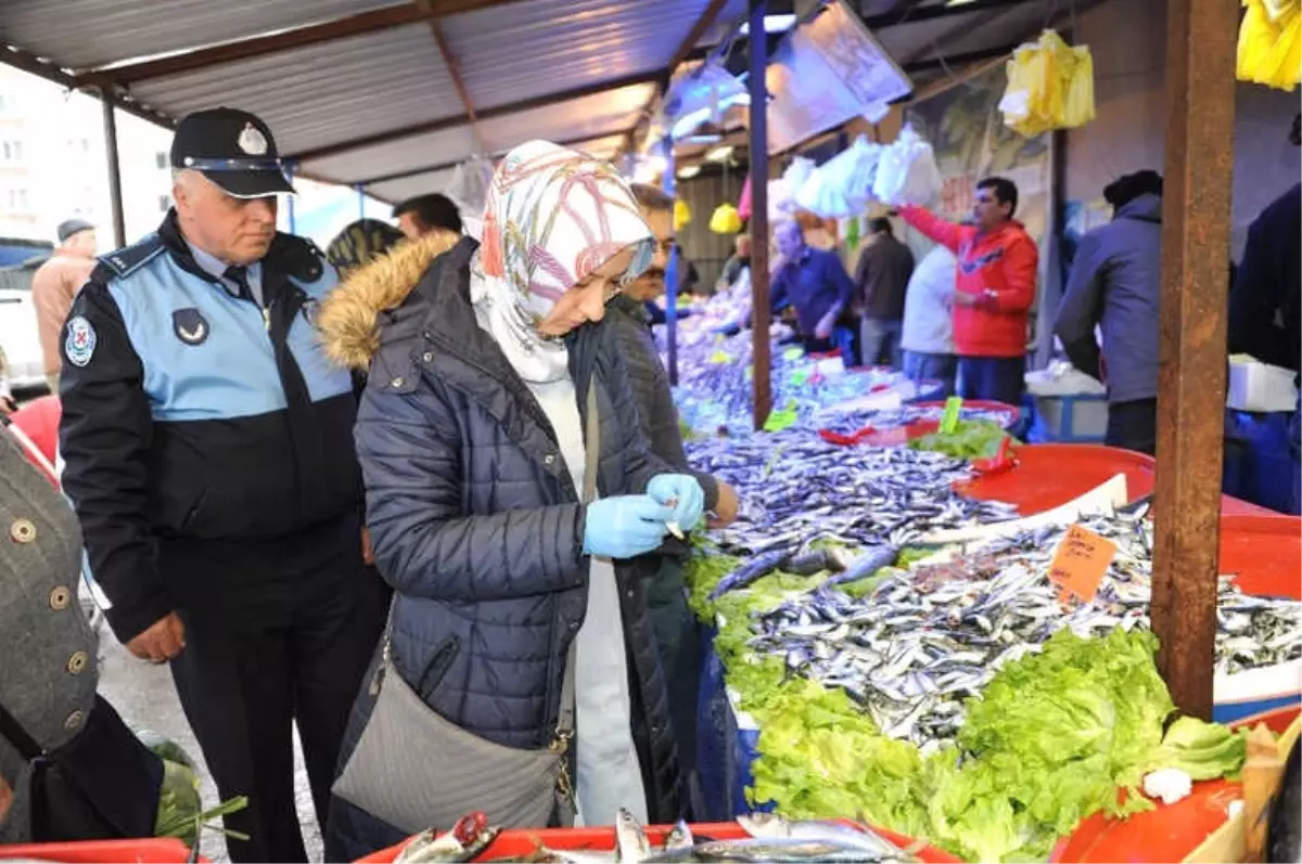 Zabıtadan Balıkçılara Denetim