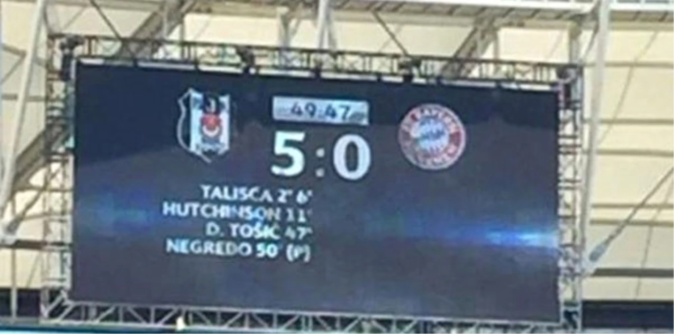 Beşiktaş 50. Dakikada 5-0\'ı Yakaladı!