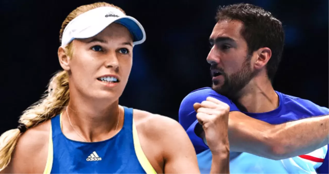 Indian Wells\'te Marin Cilic ile Caroline Wozniacki Elendi