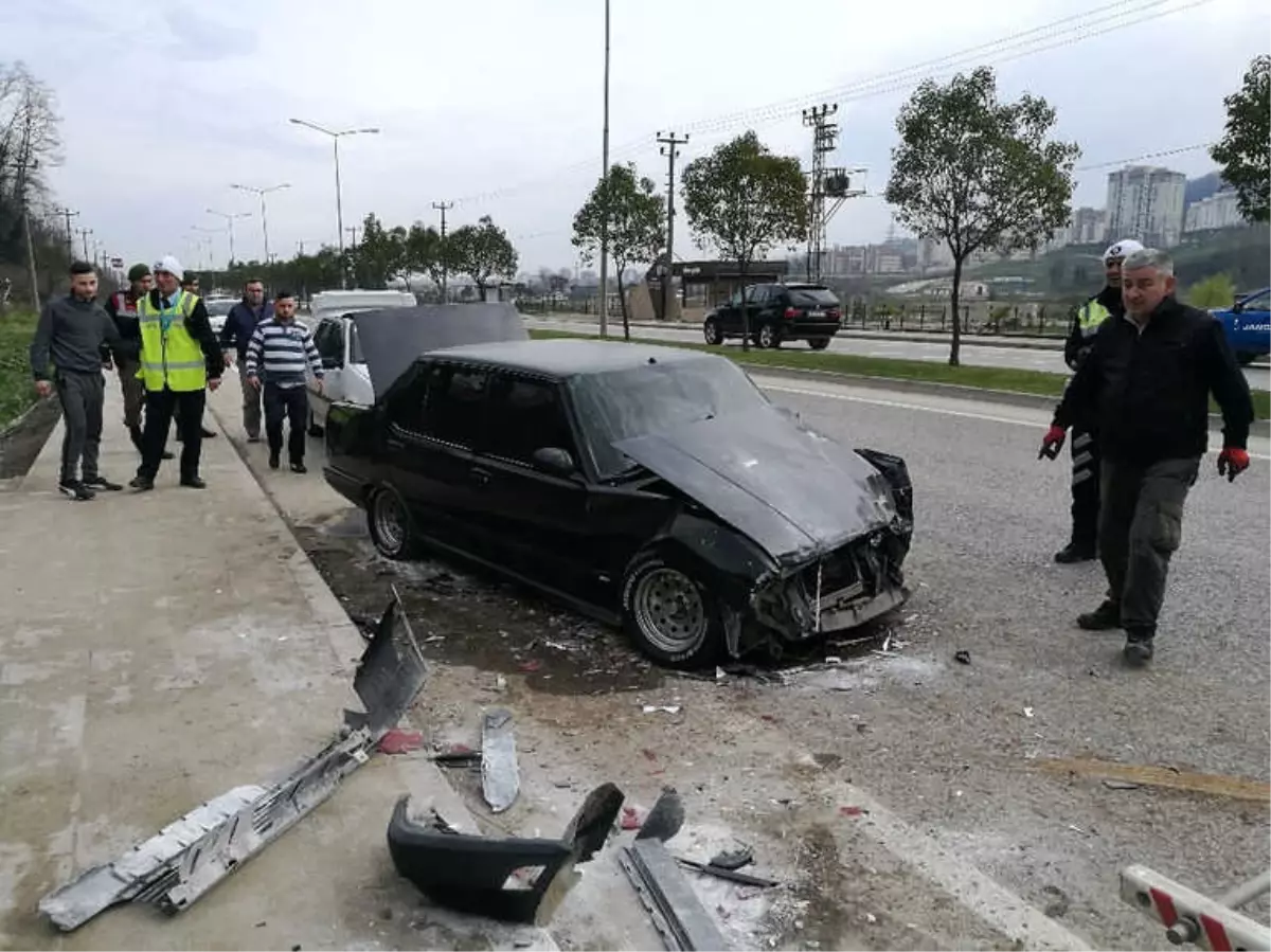 Ordu\'da Trafik Kazası: 1 Yaralı