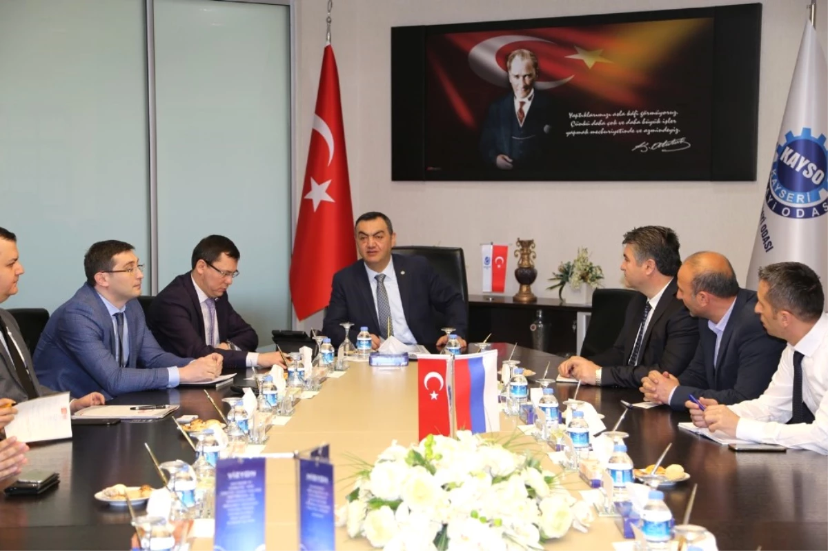 Rusya Federasyonu Türkiye Ticaret Mümessilliğinden Kayso\'ya Ziyaret
