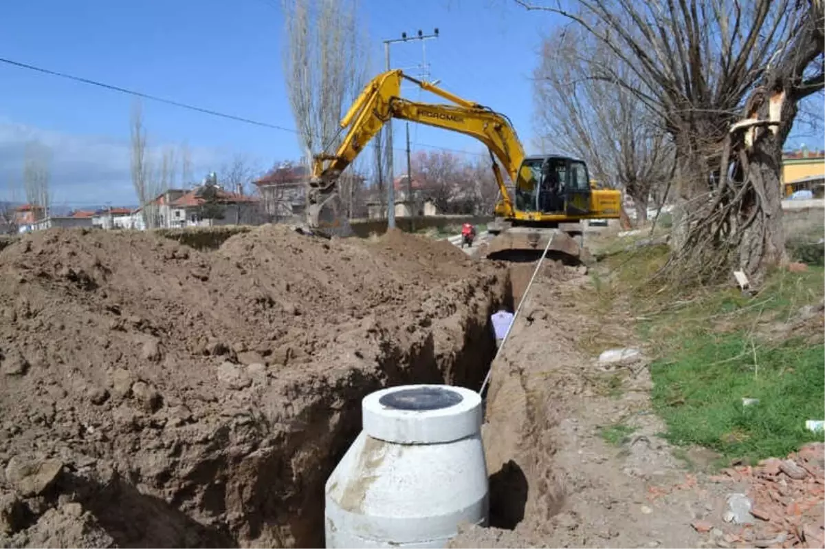 Şuhut\'ta Altyapı Sorunu Çözülüyor