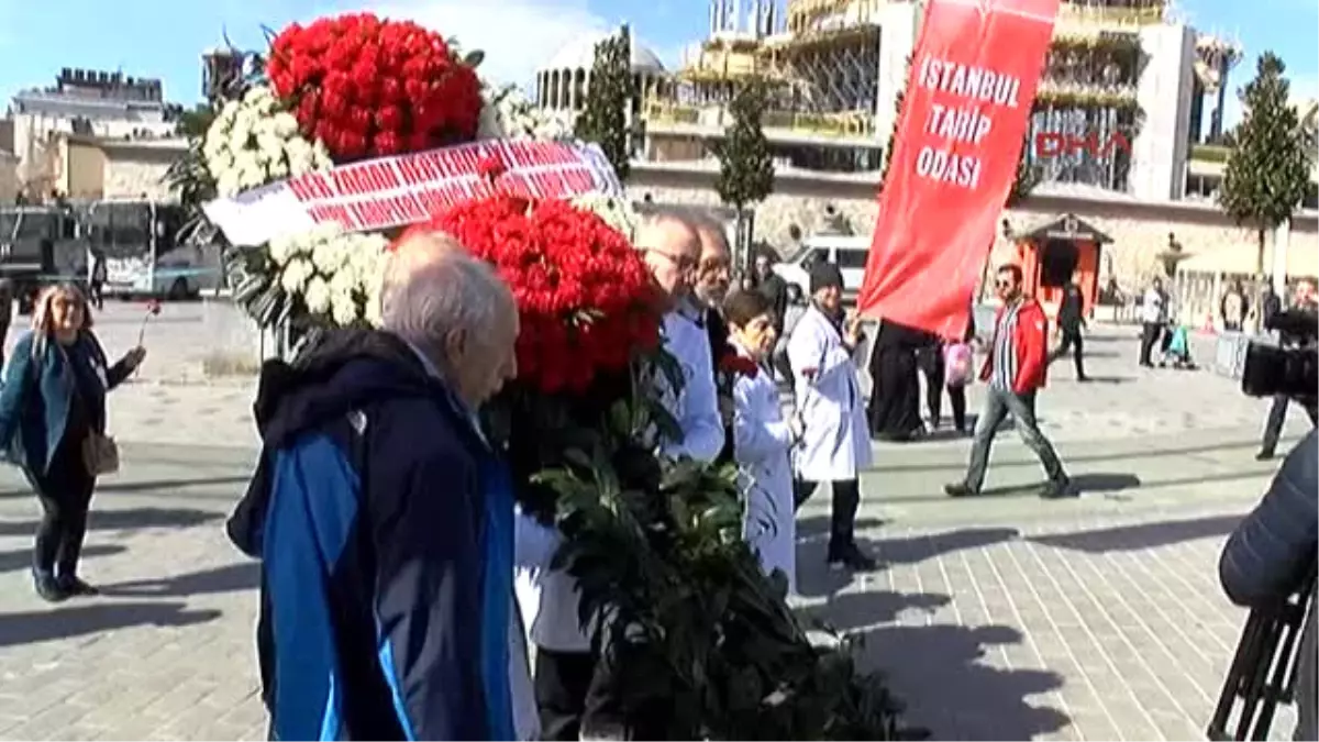 Tıp Bayramı Kutlamasında Taksim\'de Gerginlik