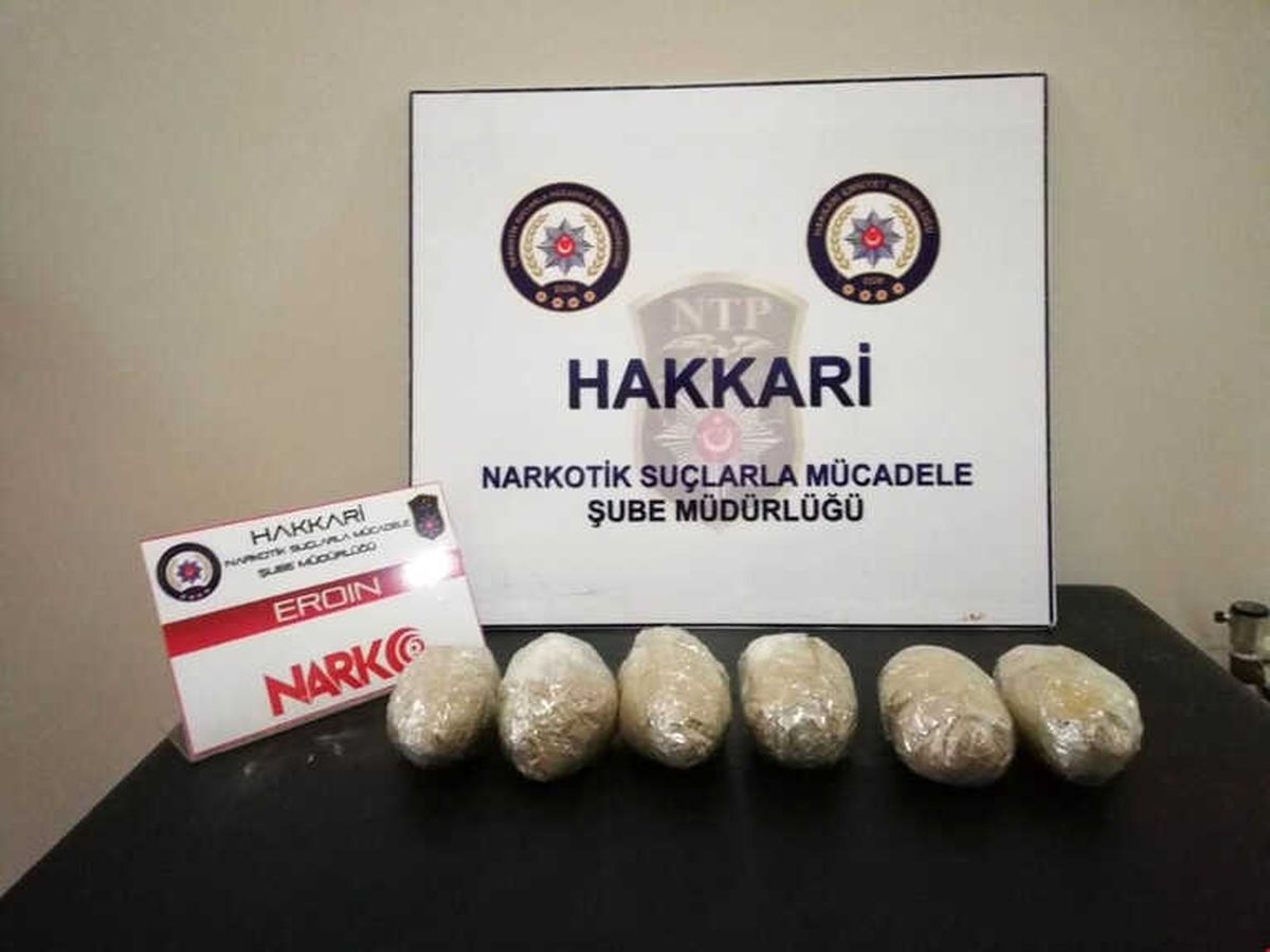 Yüksekova\'da Uyuşturucu Operasyonu