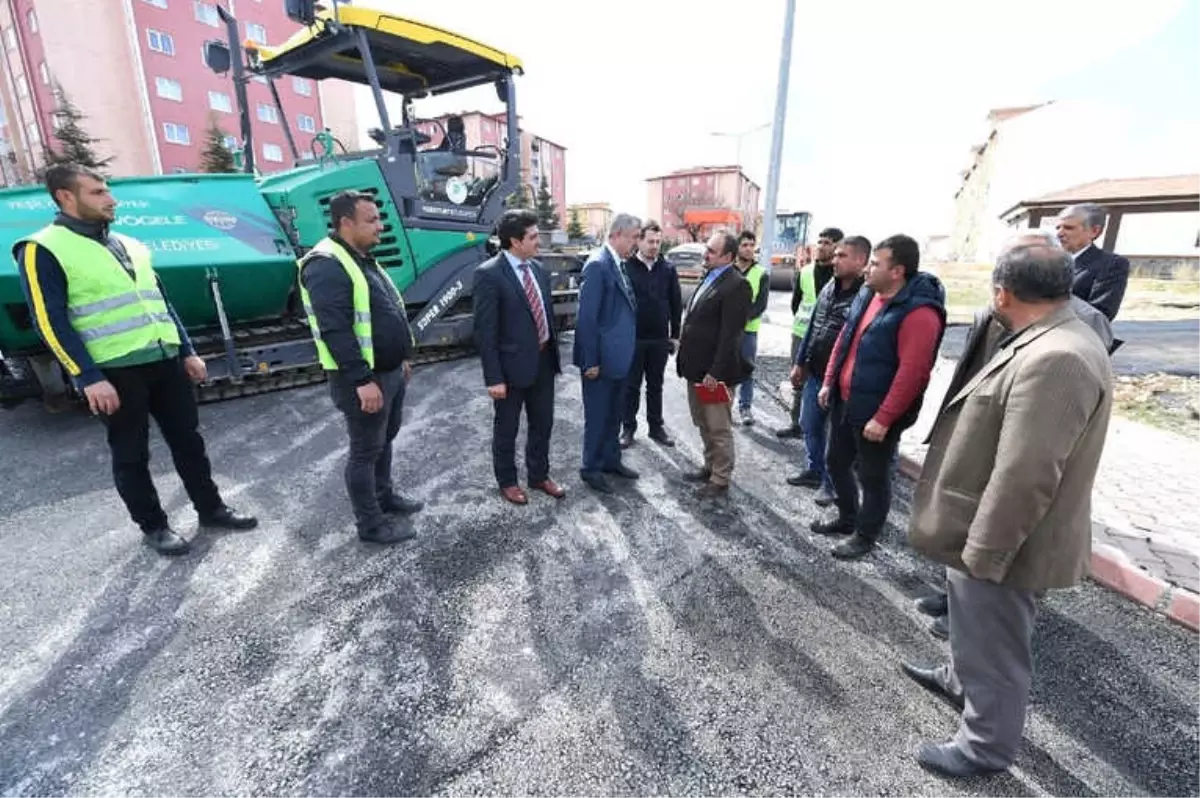 Başkan Polat Yol Çalışmalarını İnceledi