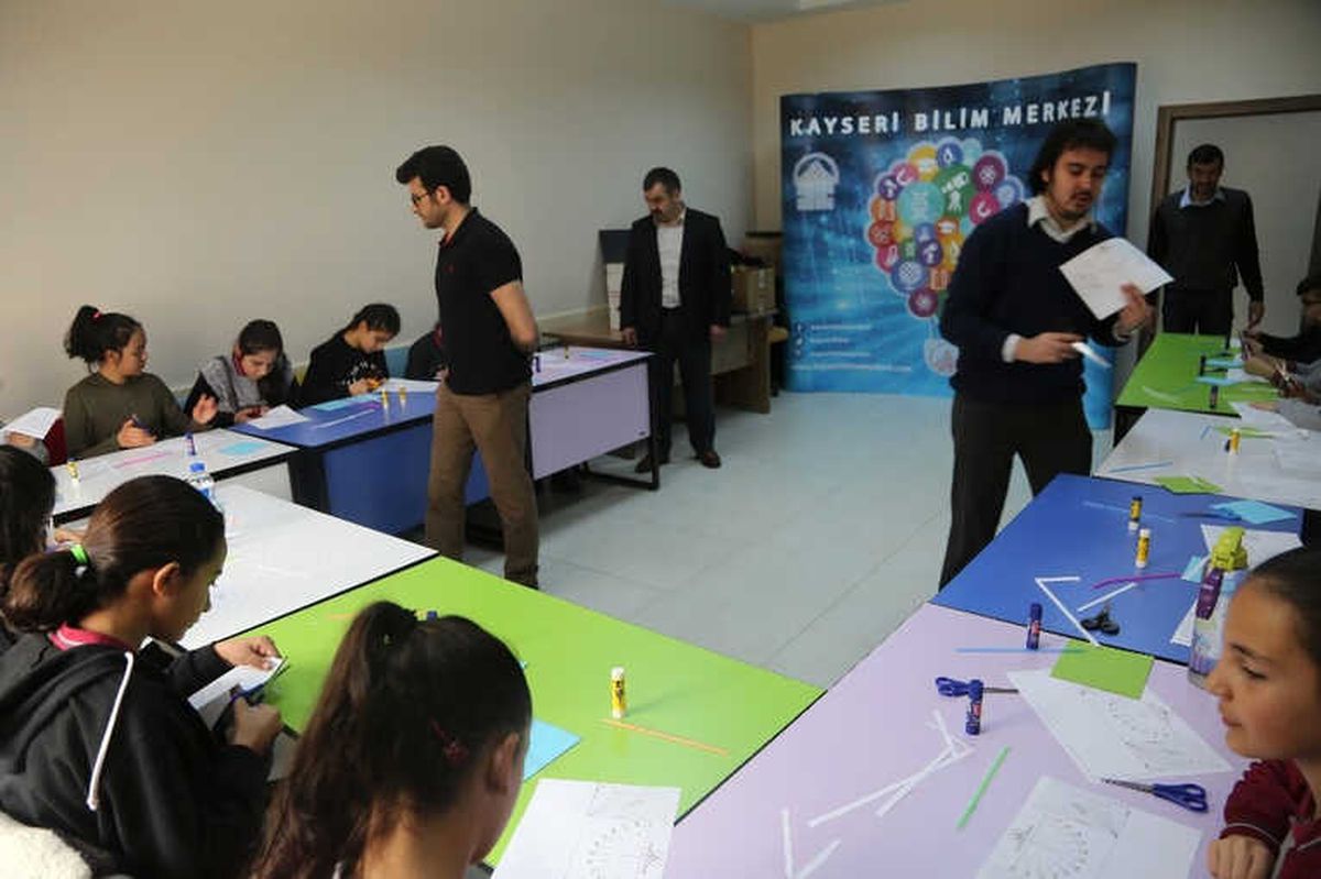 Bilim İçin Her Yerde" Projesi Develi\'de