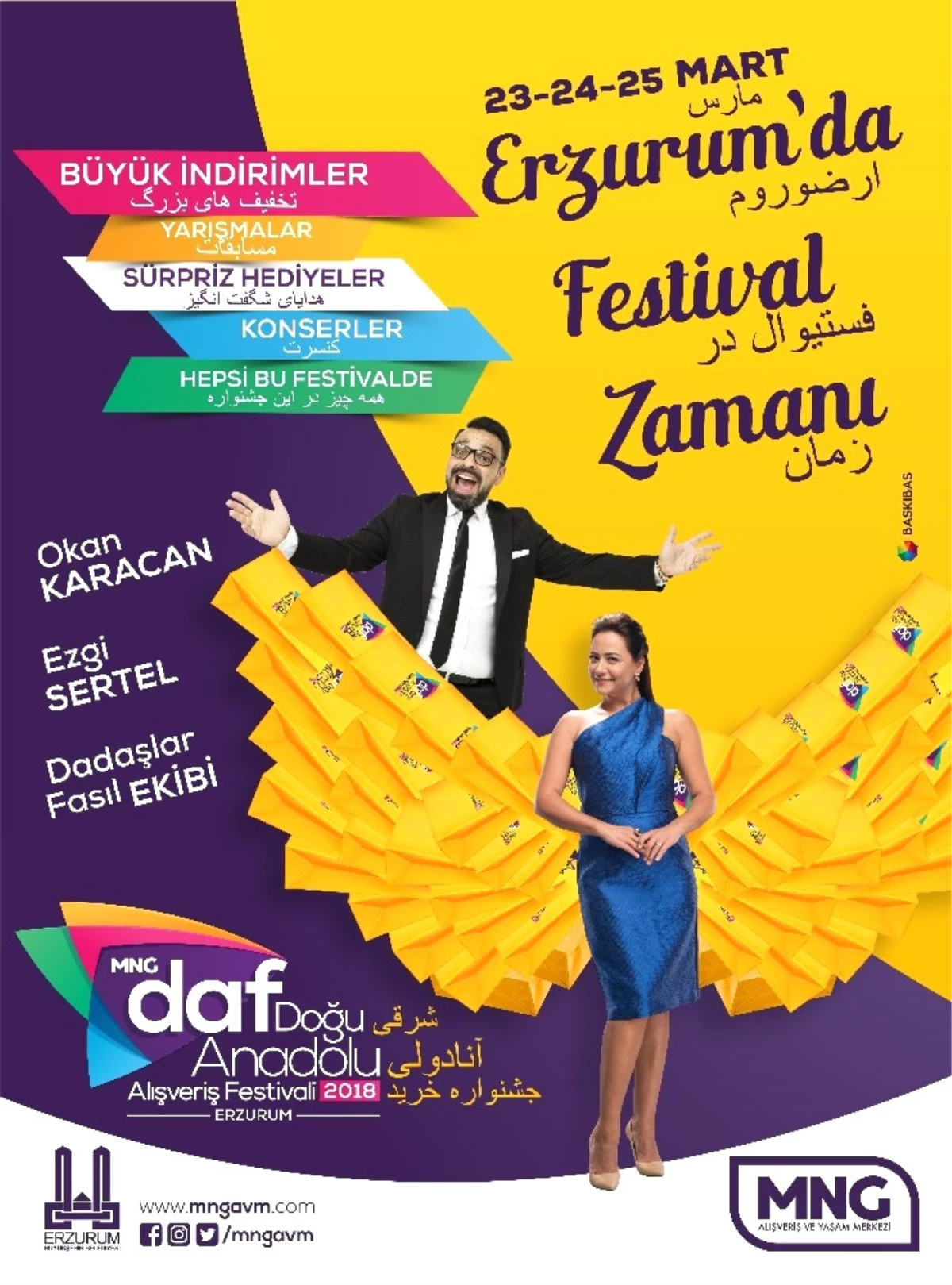 Erzurum Mng\'den, Şehrin Çekimini Yükseltecek Büyük Organizasyon: Doğu Anadolu Alışveriş Festivali