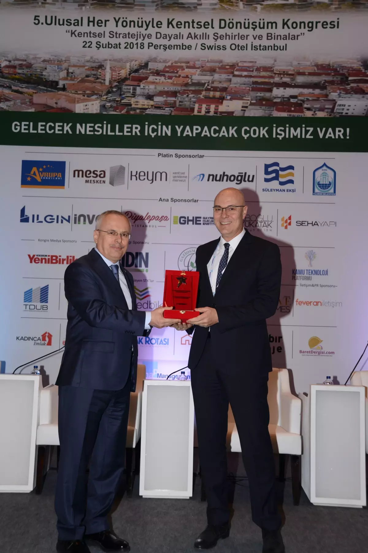 İş Bankası\'na En Çok Kentsel Dönüşüm Kredisi Veren Banka Ödülü