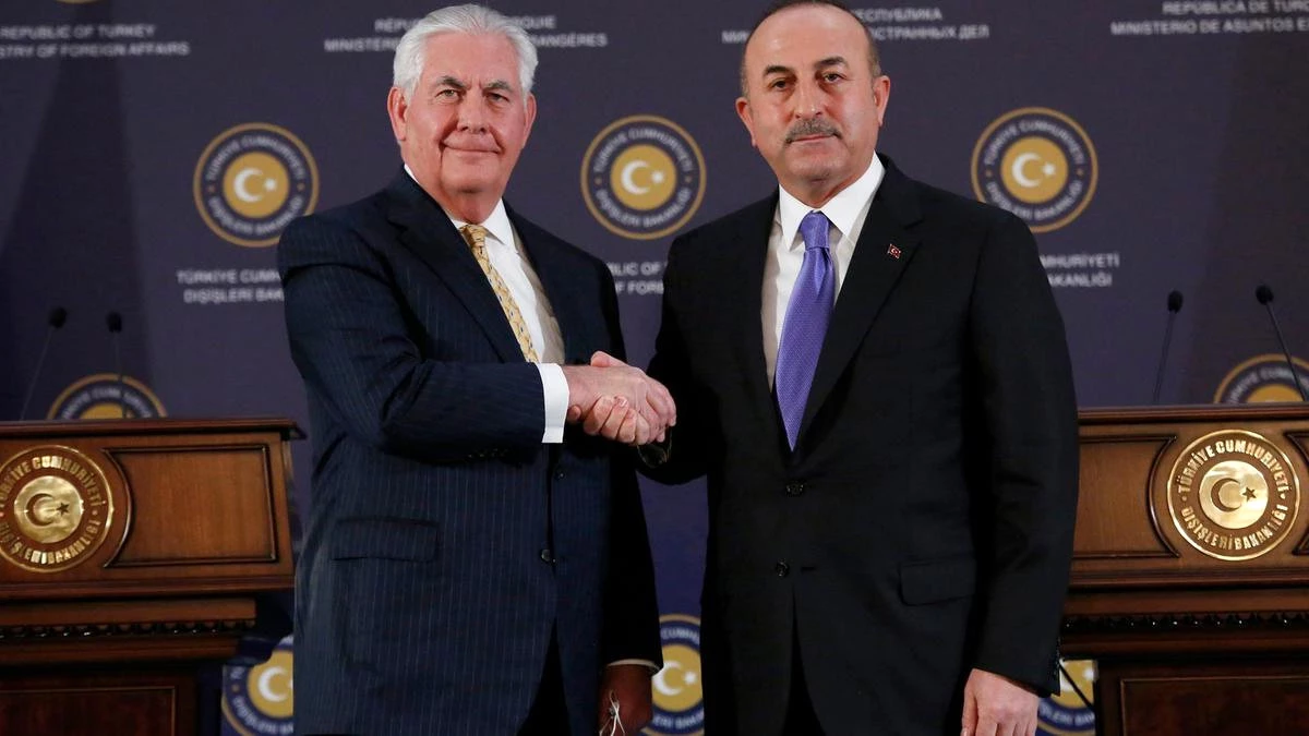 Tillerson Görevden Alınınca Çavuşoğlu\'nun Menbiç Görüşmesi Ertelendi